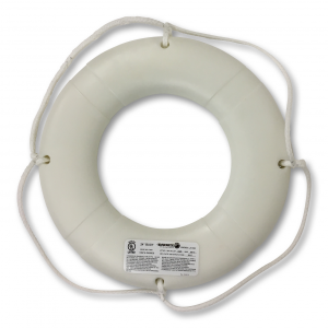 24″ LIFERING WHITE USCG, NO TAPE DX024WD