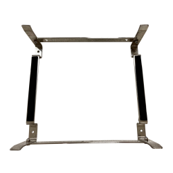 Polished Stainless Steel Cradle 10/12 Pers Duarry Compact Complete With Strap And Hru