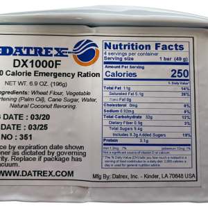 DATREX AVIATION RATION 1,000 KCAL