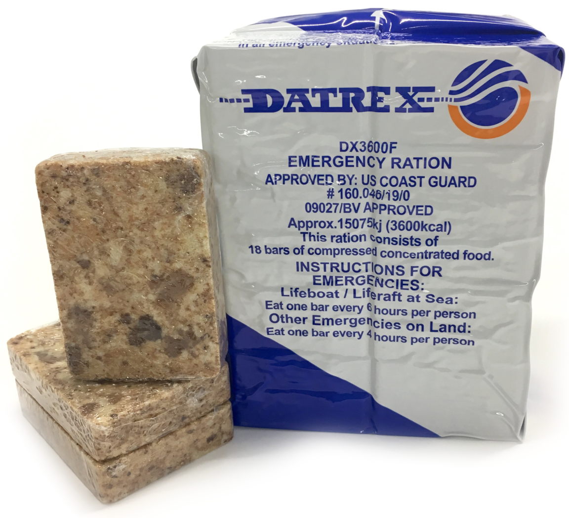 DATREX EMERGENCY FOOD RATION 3600 kcal 20 PACK CASE DX3600F